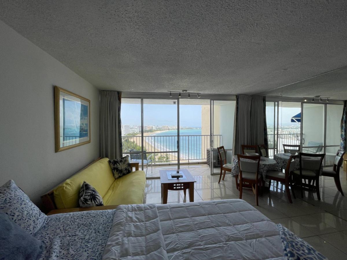 Tropical Studio At The Beach In Isla Verde Apartment San Juan Luaran gambar