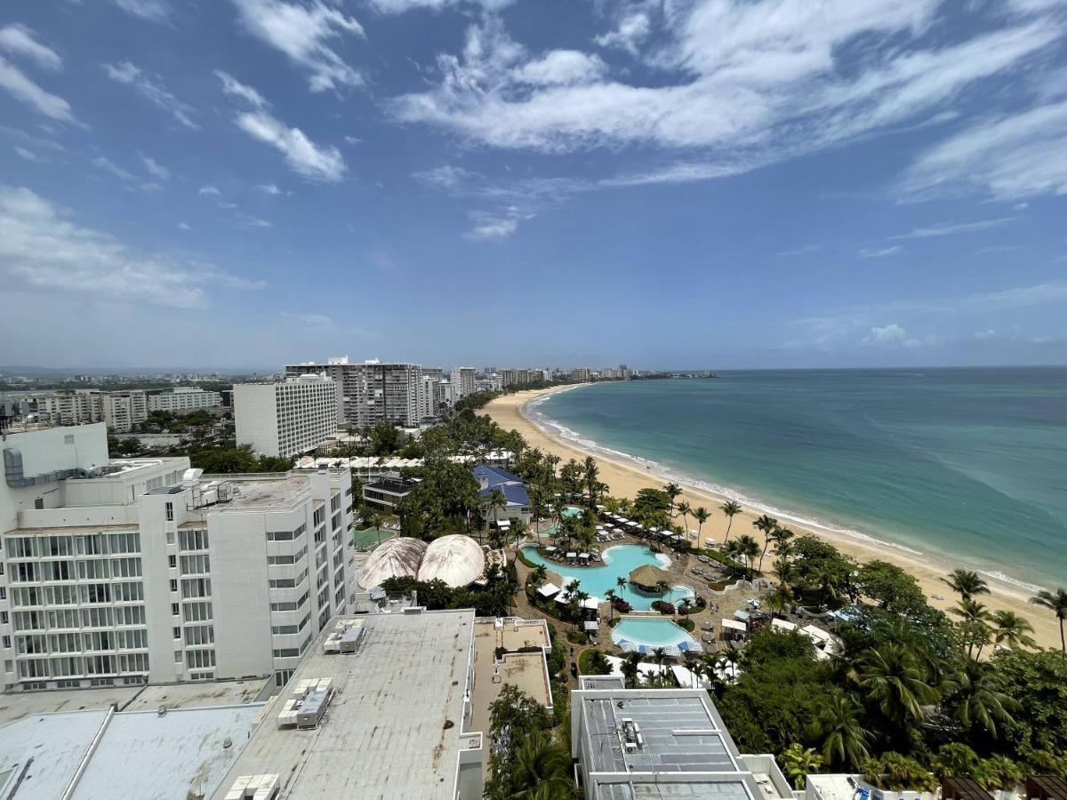 Tropical Studio At The Beach In Isla Verde Apartment San Juan Luaran gambar